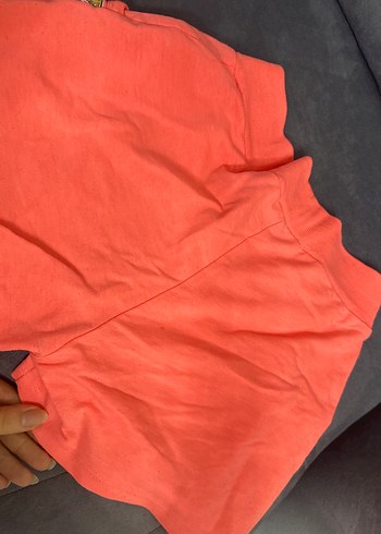 Nakışlı Pembe Kız Şortu - Görsel 3