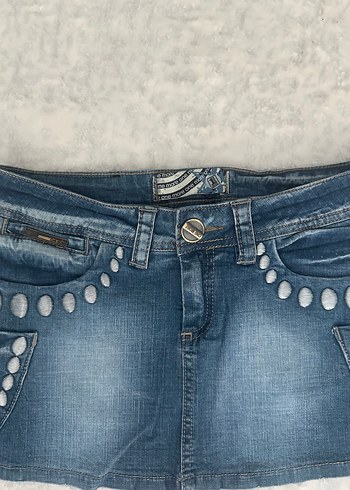 26 Beden Kot etek Denim Etek mini etek