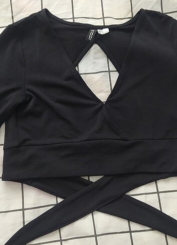 xs Beden H&m sırt dekolteli bluz