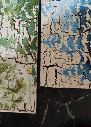 At Yılı Özel Dekoratif İkili Tablo - Görsel 4