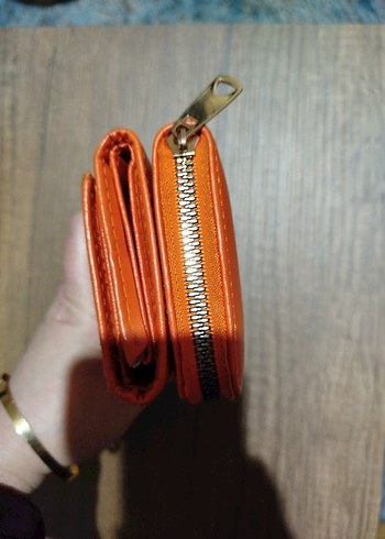 Kadın Turuncu Cüzdan - Görsel 9
