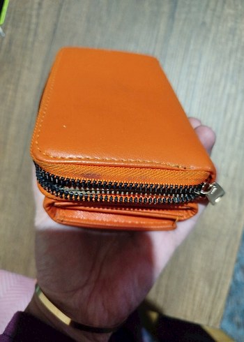 Kadın Turuncu Cüzdan - Görsel 8