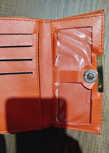 Kadın Turuncu Cüzdan - Görsel 7