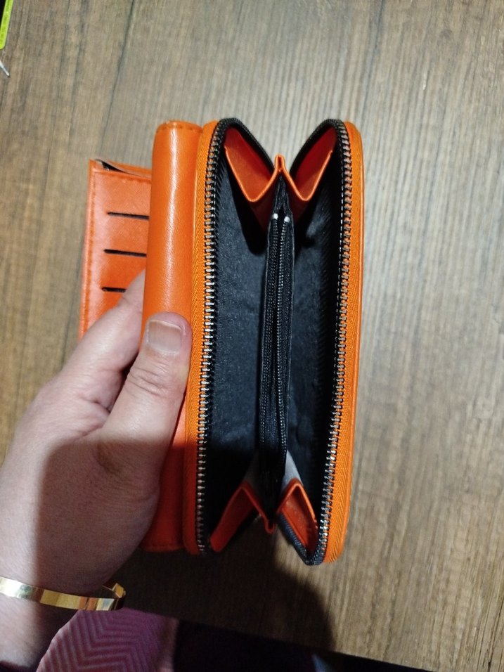 Kadın Turuncu Cüzdan - Görsel 5