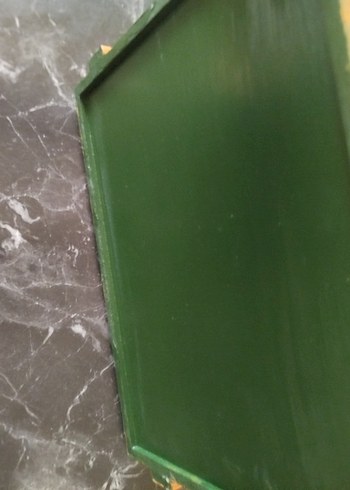 El Yapımı Balkabağı Desenli Ahşap Tepsi - Görsel 8