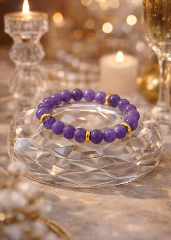 Ametist Doğaltaş Bileklik - Görsel 2