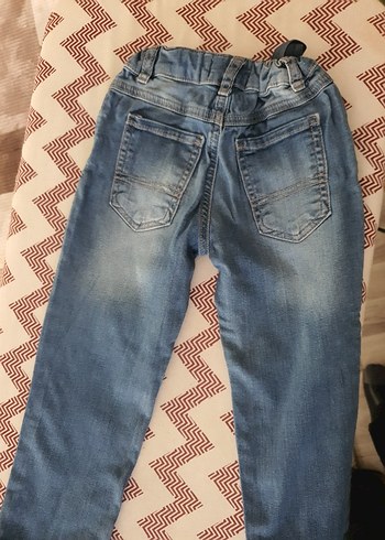 24-36 Ay Beden kahverengi Renk Erkek Çocuk Gri Denim Pantolon