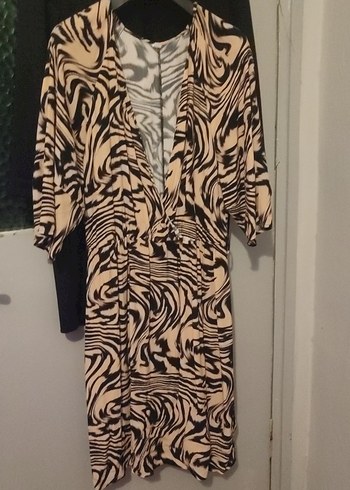 Zebra Desenli elbise