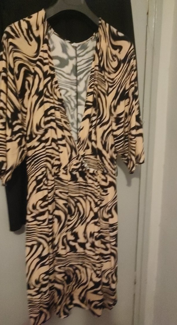 Zebra Desenli elbise - Görsel 2