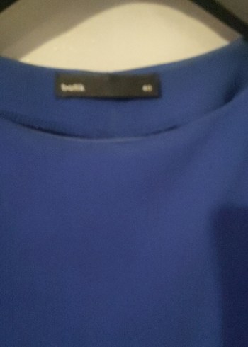 Lacivert Siyah Hamile Midi Tunik - Görsel 3