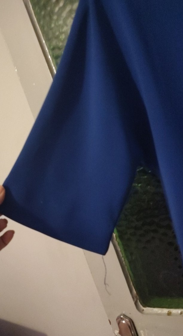 Lacivert Siyah Hamile Midi Tunik - Görsel 4