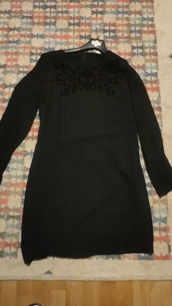 Koton Sifon kol kalıtelı abıye elbise