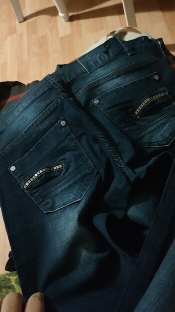 29 Beden lacivert Renk Kot pantalon