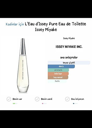 Issey Miyake Issey miyake L'Eau d'Issey edt