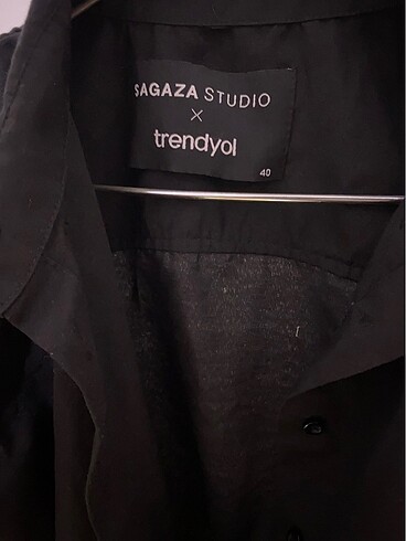 Sagaza Madrid Sagaza crop gömlek