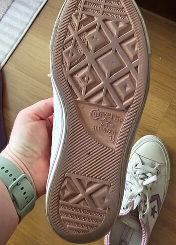 36 Beden beyaz Renk Converse ayakkabı