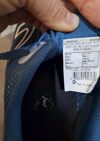 Mavi Erkek Spor ve Günlük Koşu Ayakkabısı - Görsel 6