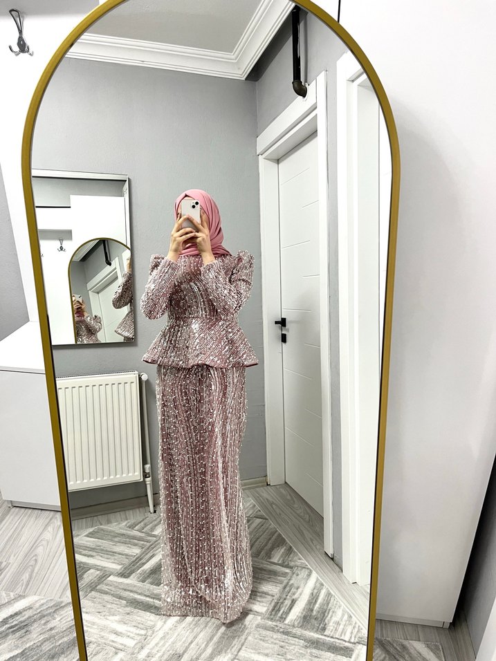 Tesettür kiralık abiye - Görsel 3