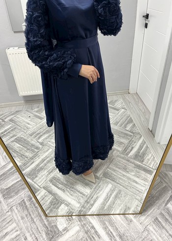 Tesettür abiye elbise - Görsel 3