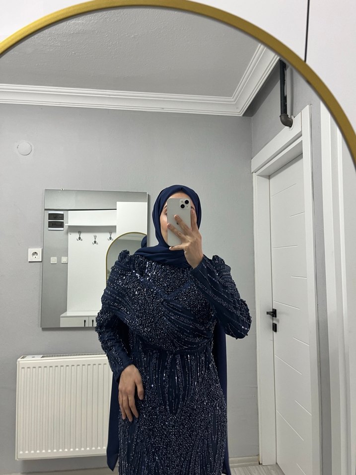 Tesettür kiralık abiye - Görsel 2