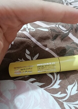 Beden siyah Renk Beaulis Siyah mascara