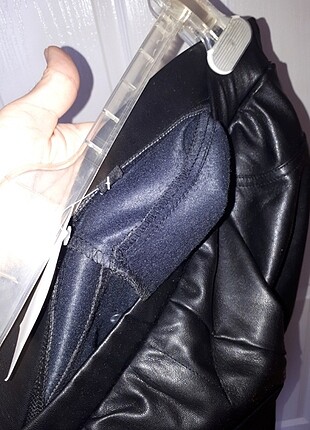 l Beden Deri tayt pantalon 