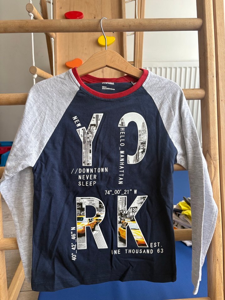 Uzun kollu tişört - Görsel 4