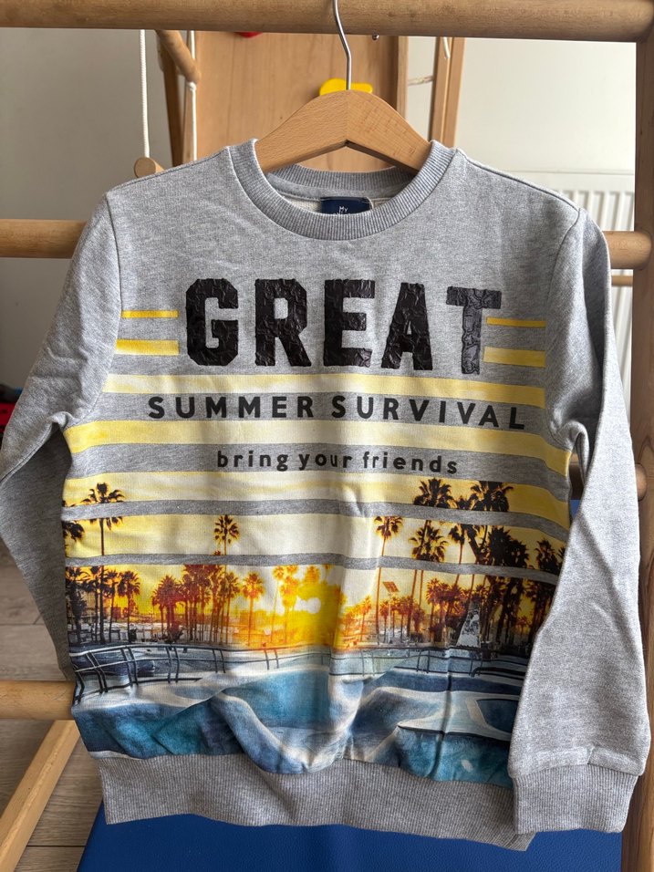 Uzun kollu tişört - Görsel 5