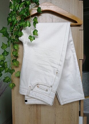 Trendyol bej mom jean
