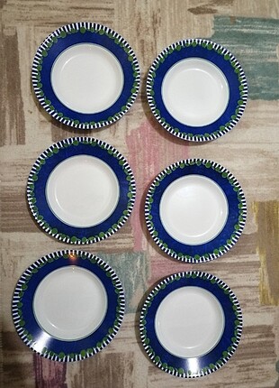 6 lı yemek tabağı