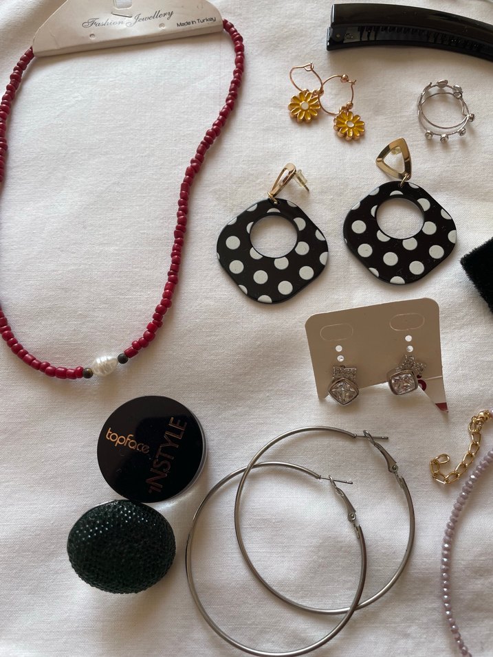 Kedi Yüzü Desenli Küçük Kahverengi Cüzdan - Görsel 3