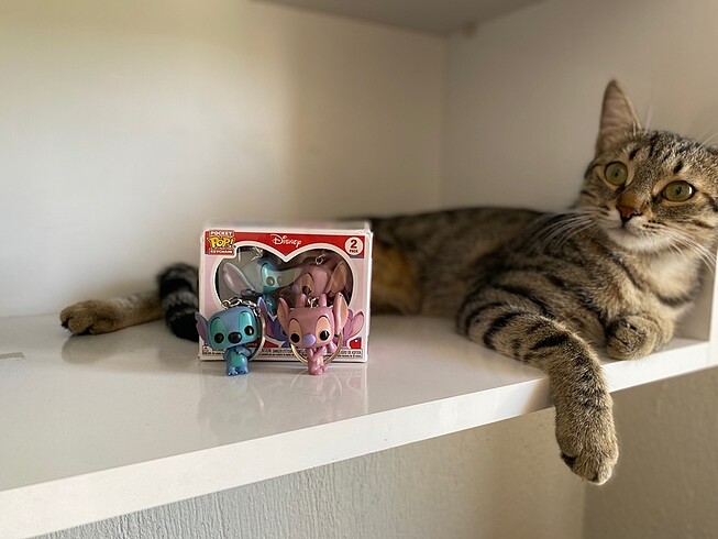  Stitch ve angel funko pop