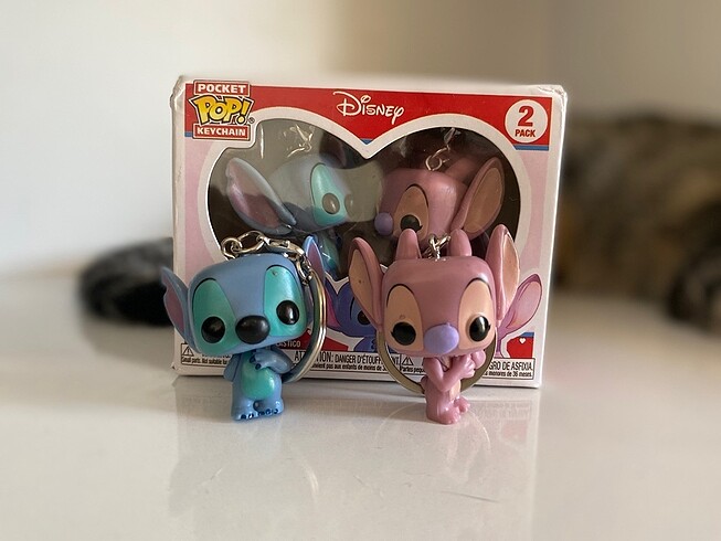  Beden Stitch ve angel funko pop