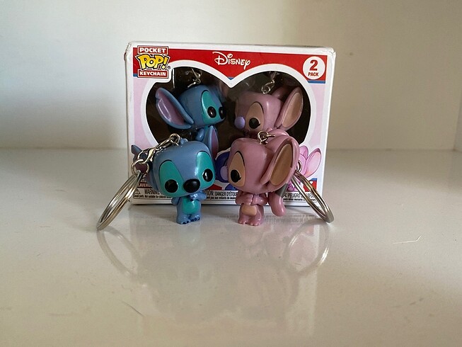  Beden Renk Stitch ve angel funko pop