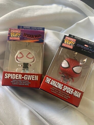 Spiderman Gwen Anahtarlık Funko Pop