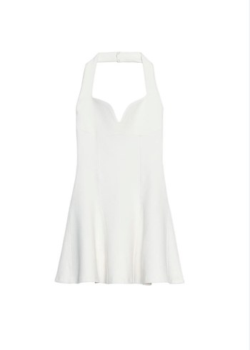 Zara halter yaka elbise - Görsel 4