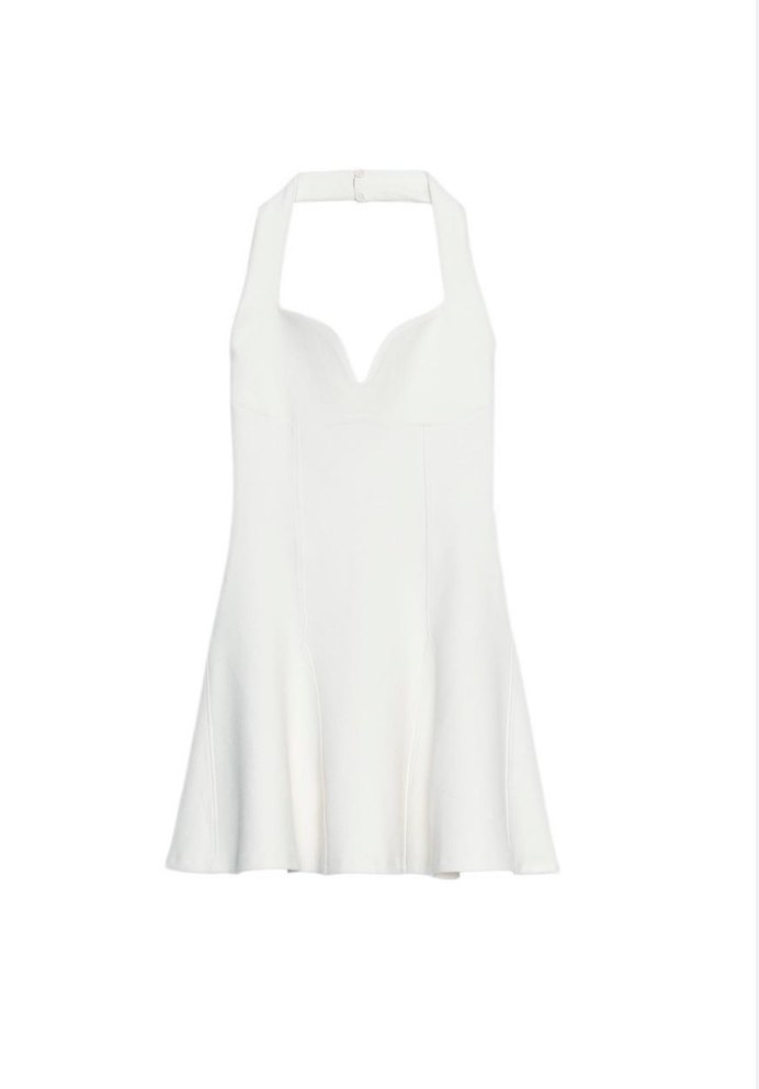 Zara halter yaka elbise - Görsel 4