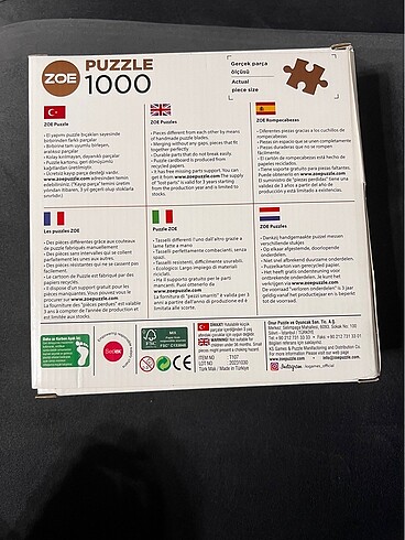 1000 parça puzzle - Görsel 3