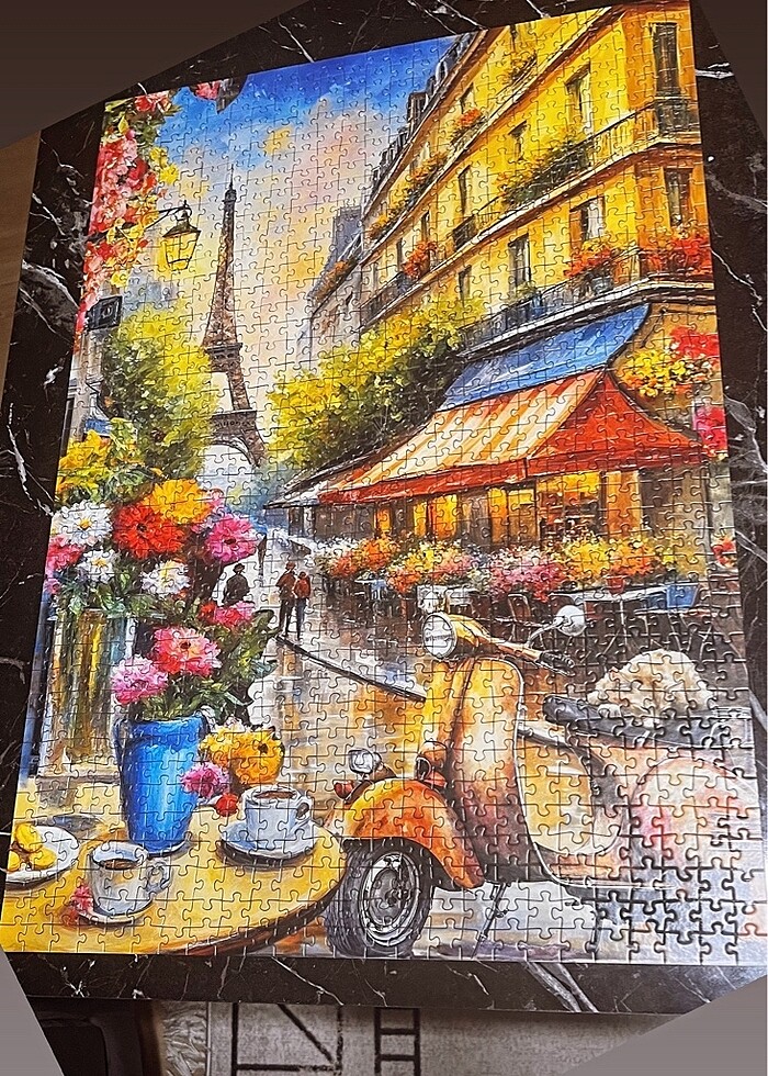 1000 parça puzzle - Görsel 2
