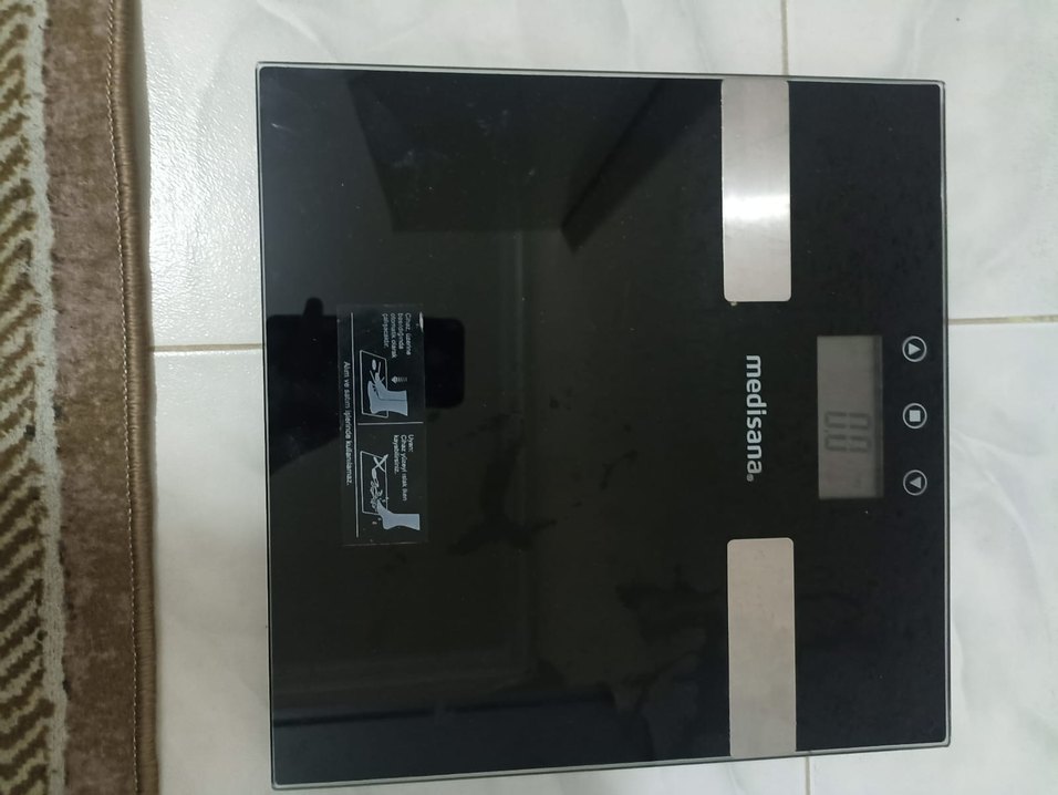 Medisana Siyah Dijital Tartı - Görsel 2