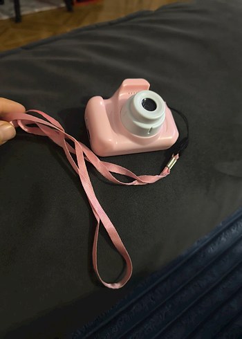 Pastel Pembe Dijital Mini Kamera - Görsel 3