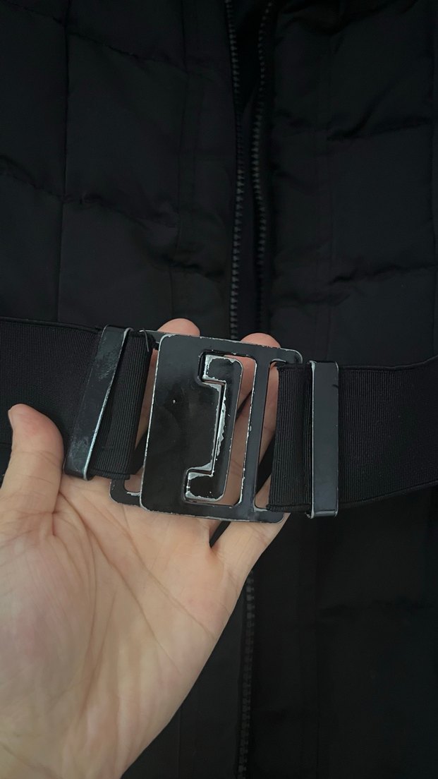 Zara Siyah Kadın Kışlık Mont - Görsel 4