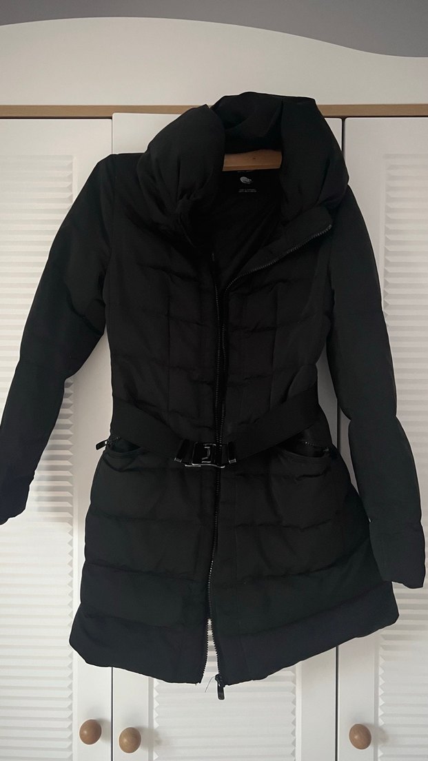 Zara Siyah Kadın Kışlık Mont - Görsel 3