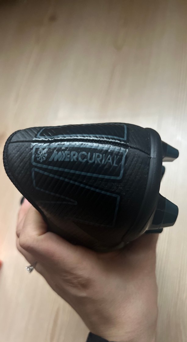 Siyah Bağcıklı Erkek Futbol Ayakkabısı 40.5 numara krampon - Görsel 3