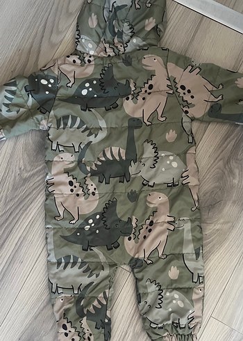 Astronot mont dinozor Desenli Bebek Tulum - Görsel 3