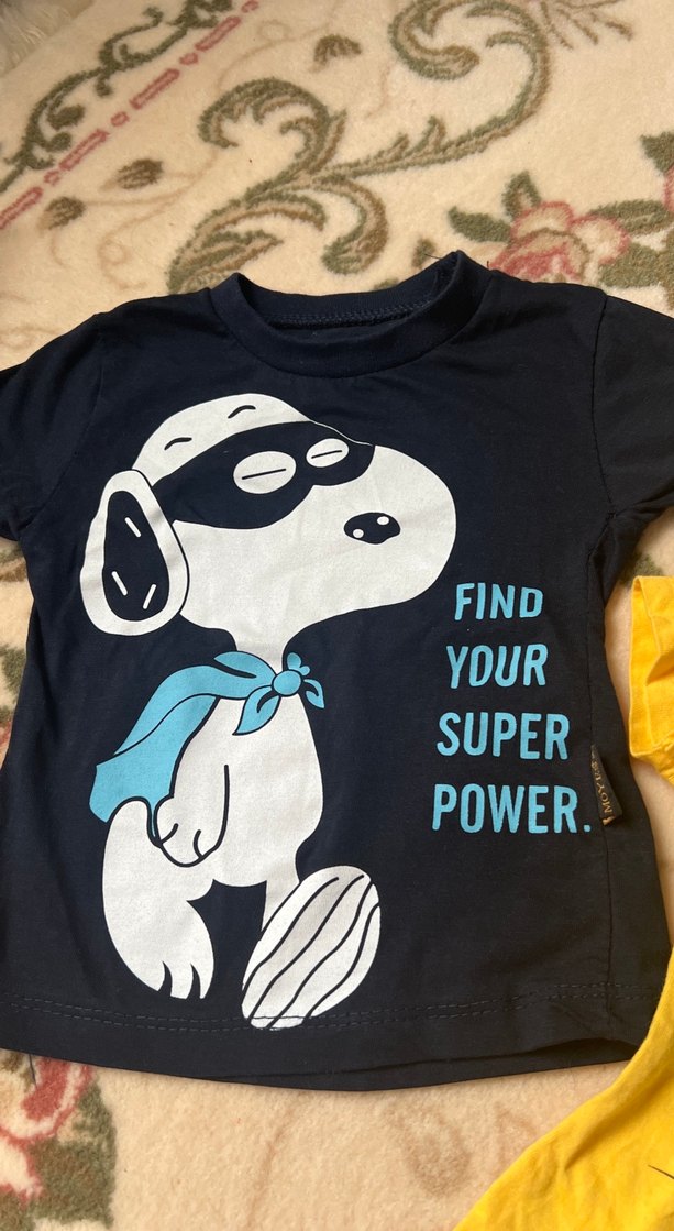 Sarı Bugs Bunny Baskılı Erkek Tişört - Görsel 3