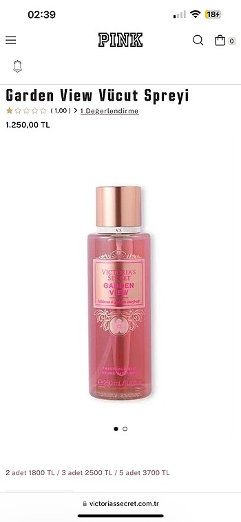 Victoria?s Secret Garden View