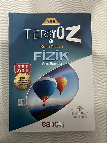 NİTELİK FİZİK TERSYÜZ TYT AYT KONU VE TEKRAR TEST KİTABI