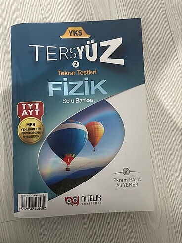  NİTELİK FİZİK TERSYÜZ TYT AYT KONU VE TEKRAR TEST KİTABI