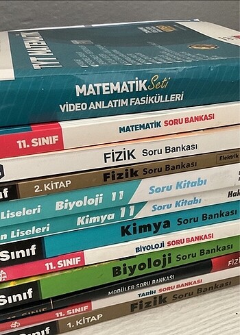 11. SINIF KİTAPLARI DURUMLARINI SORUN İLAN AÇTIRIN